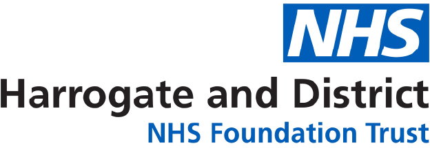 NHS Harrogate and District Logo